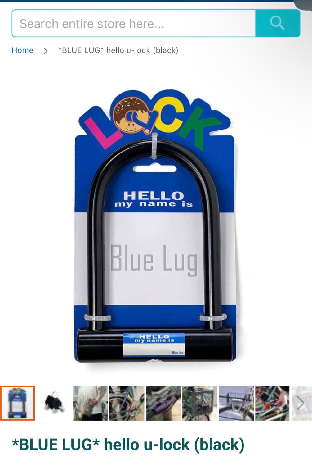 블루러그 자전거 U락 상품이미지4