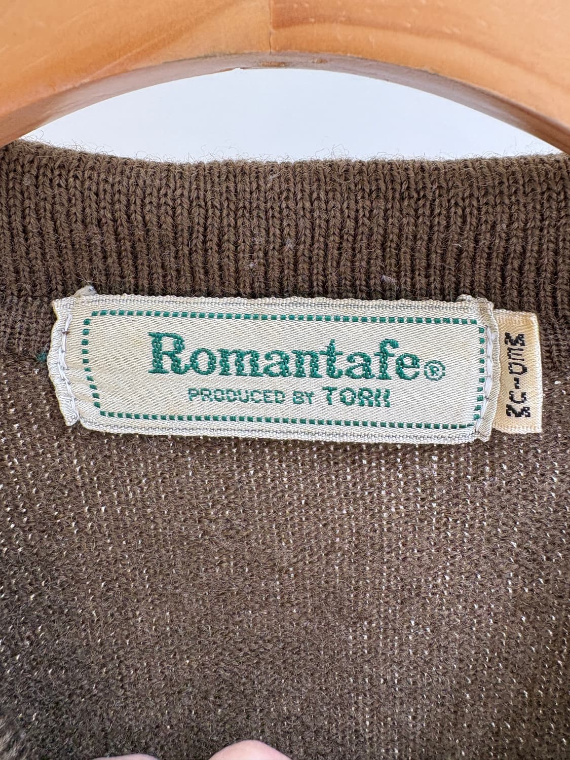 ROMANTAFE (Made in Japan) 카라니트 상품이미지6
