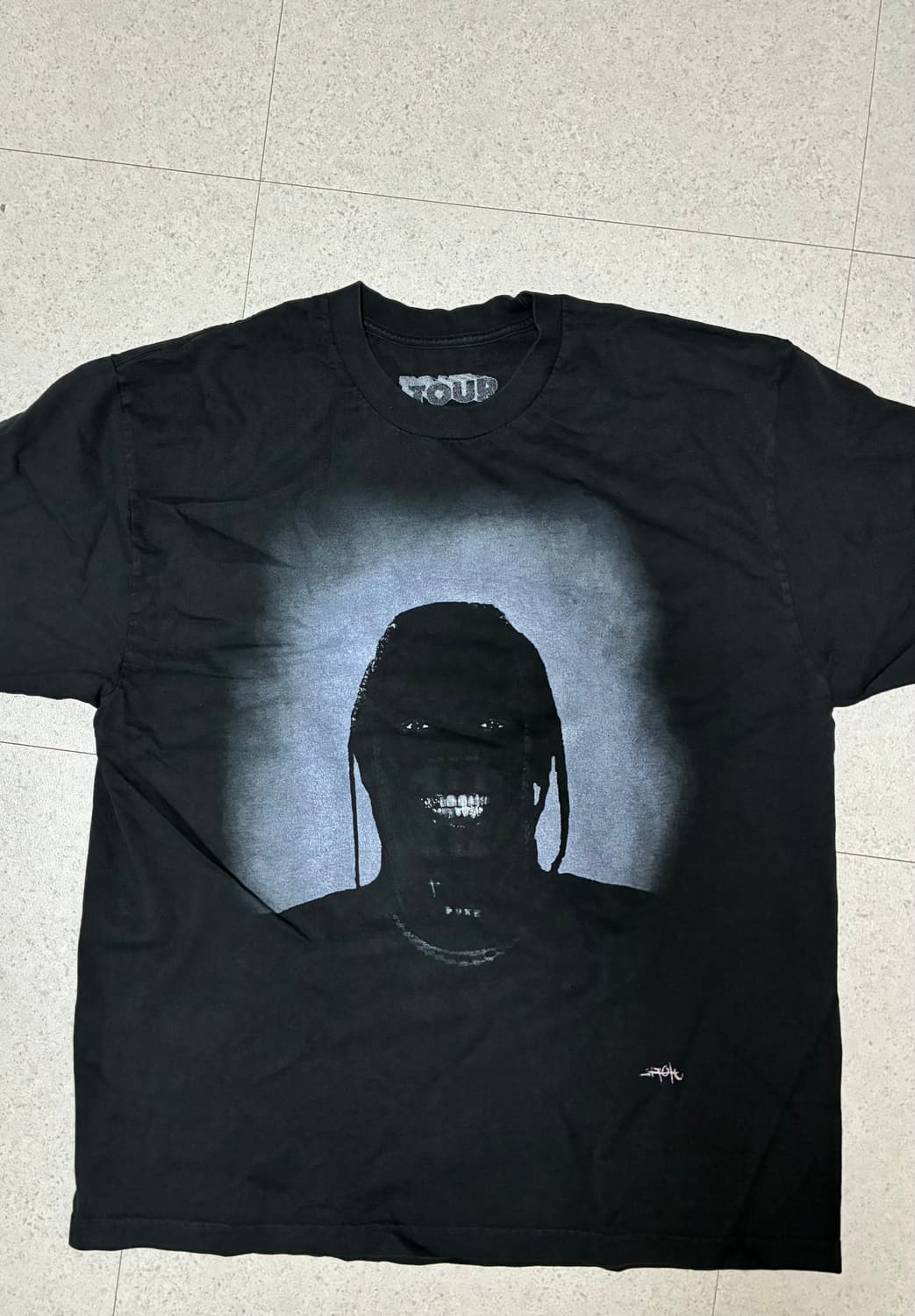 [XL] 트래비스 스캇 서커스막시무스 투어 티셔츠 상품이미지1