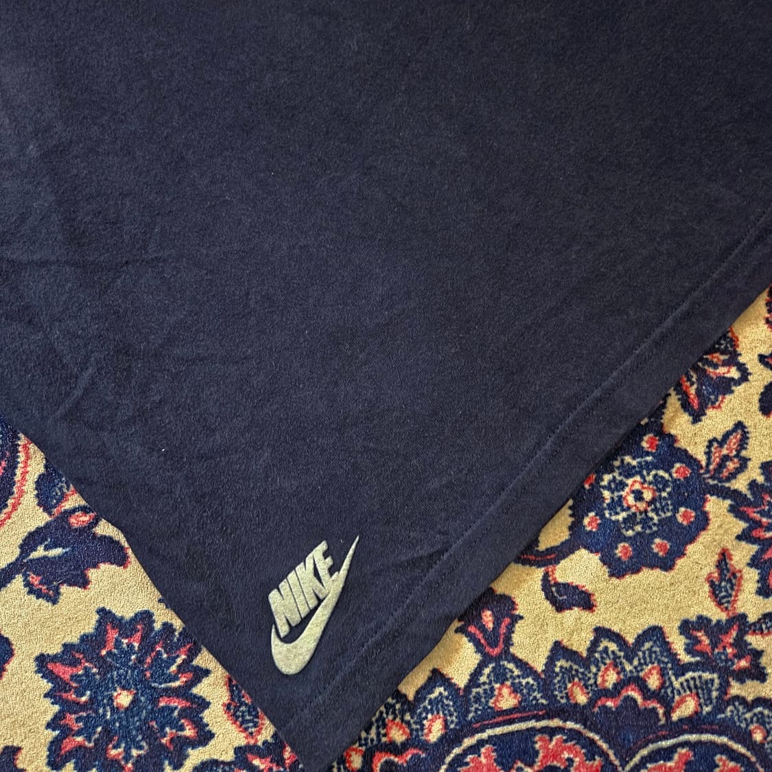 나이키(Nike) 00's 핑크 벨벳 프린팅 빈티지 반팔 티셔츠 XL 상품이미지4