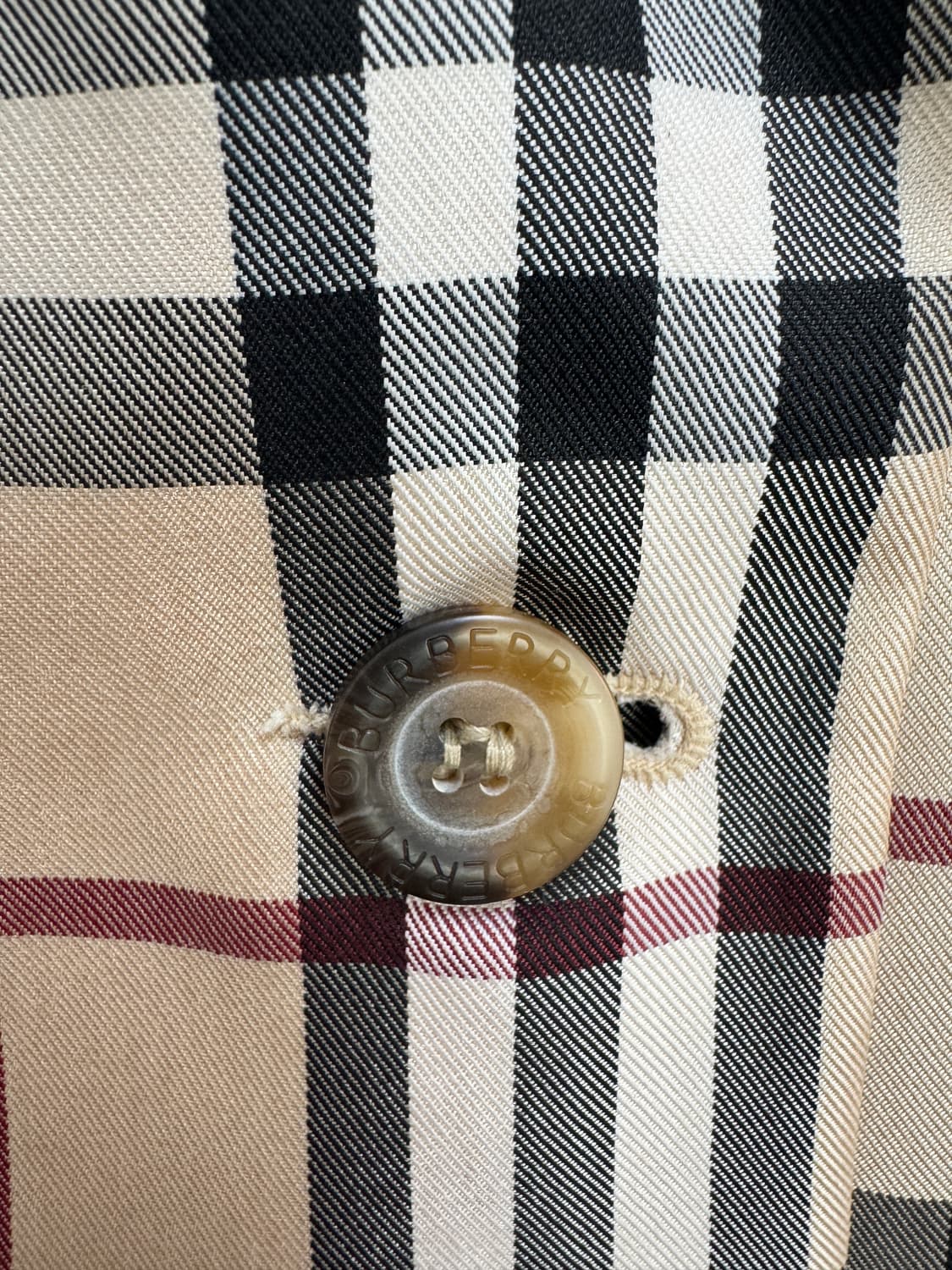 버버리 빈티지 체크 트렌치코트 상품이미지4