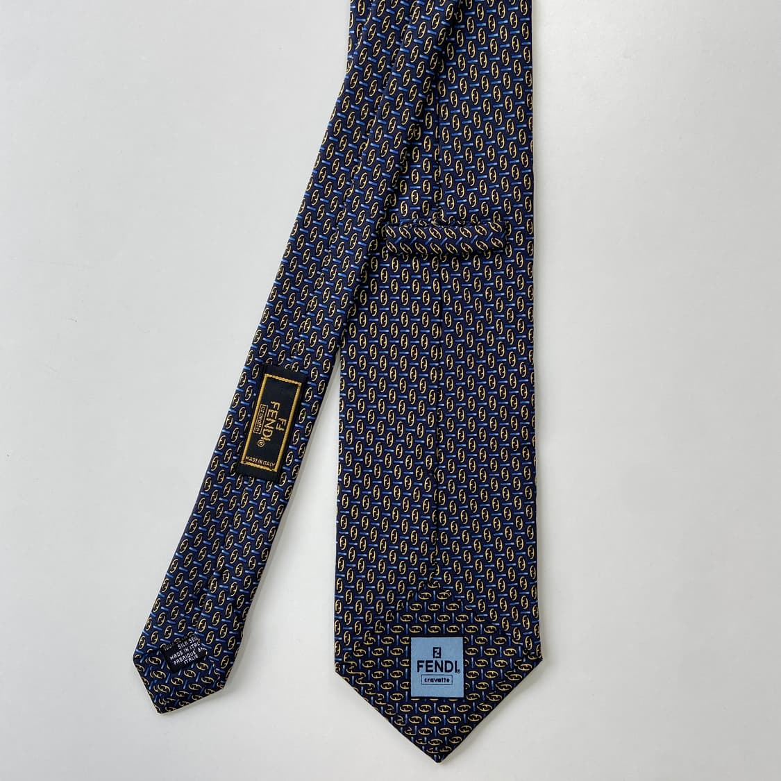 펜디 (FENDI) FF모노그램 정품 명품 넥타이 상품이미지2