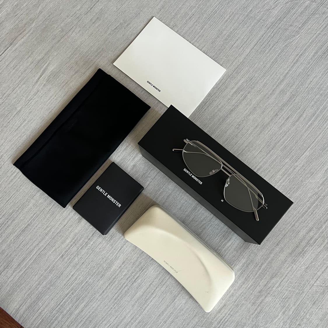 젠틀몬스터 래플스02 실버 안경 상품이미지3