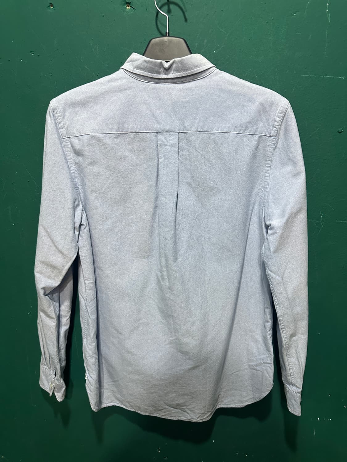 폴로 빅로고 솔리드남방 블루 상품이미지2