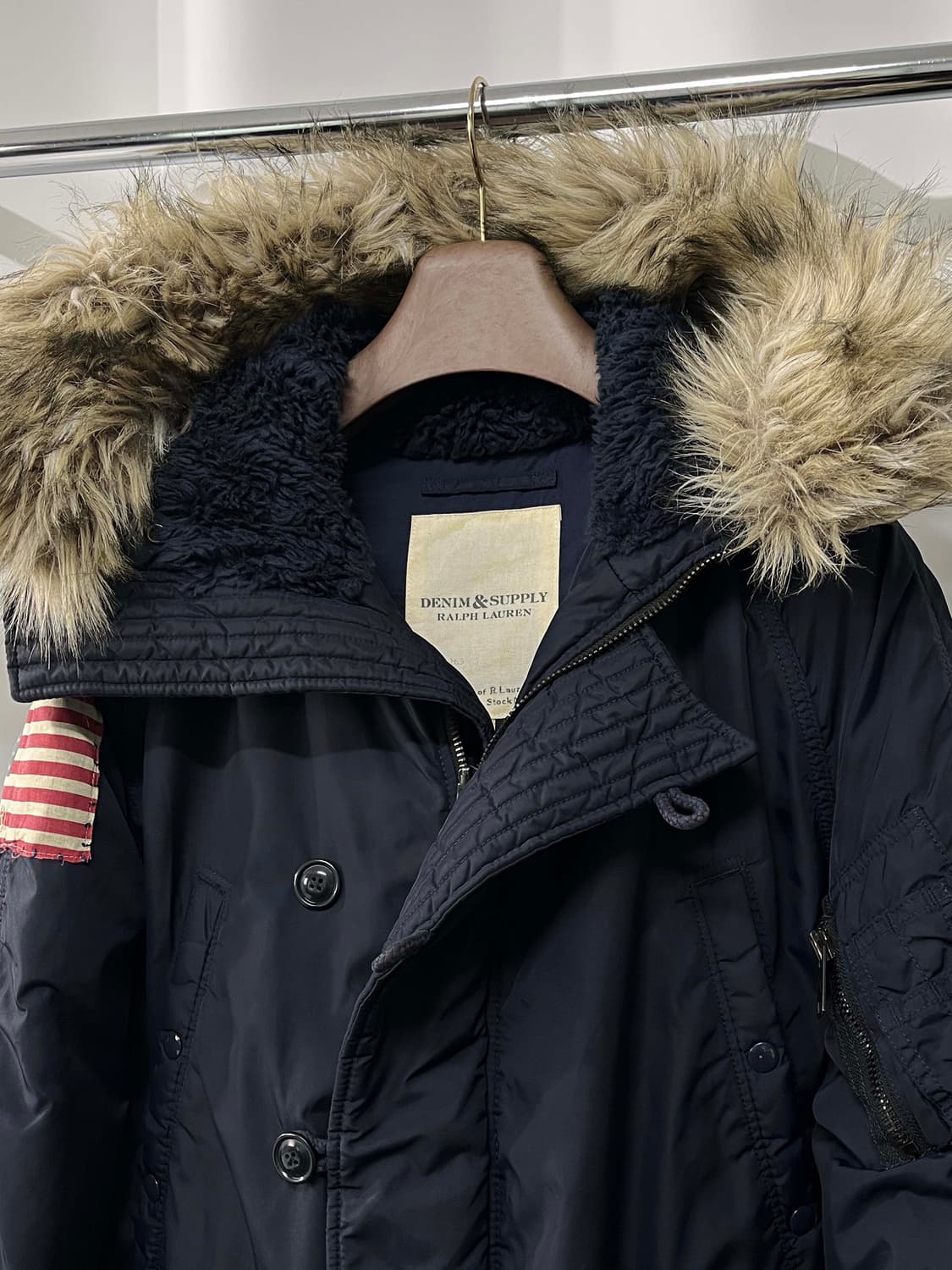 폴로 랄프로렌 N3B 플래그 스노클 필드 다운 파카 자켓 상품이미지5