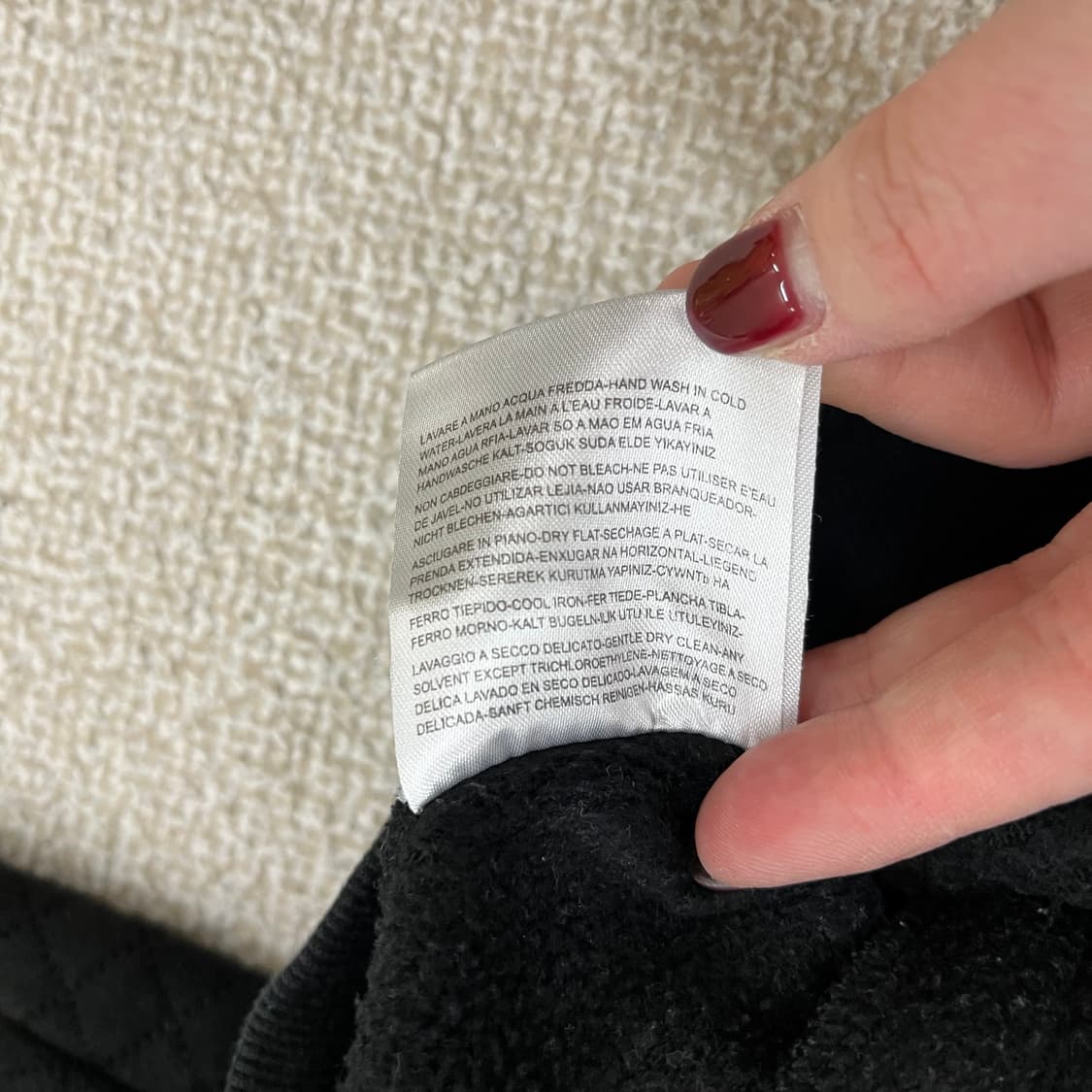 [L] 빈티지 블랙 와펜 후드 집업 자켓 0114M1 상품이미지5