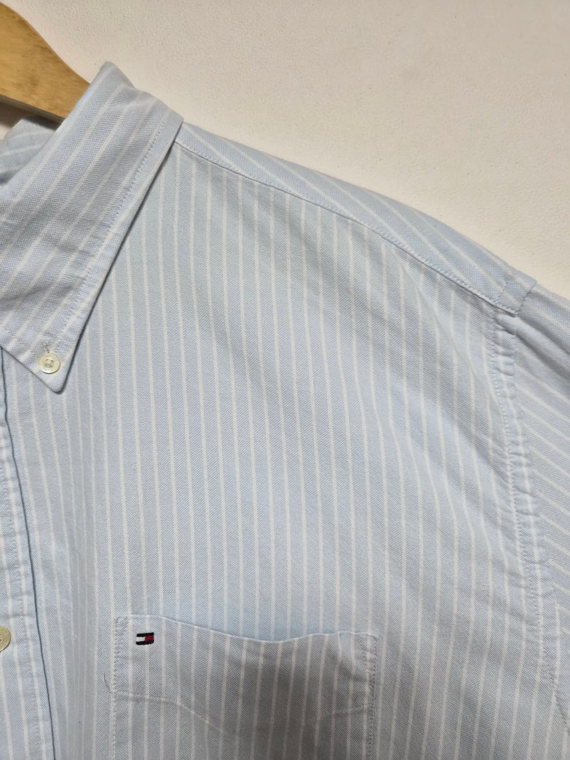 타미힐피거타미힐피거Tommy 옥스포드 스트라이프 셔츠 XL - S372 상품이미지3