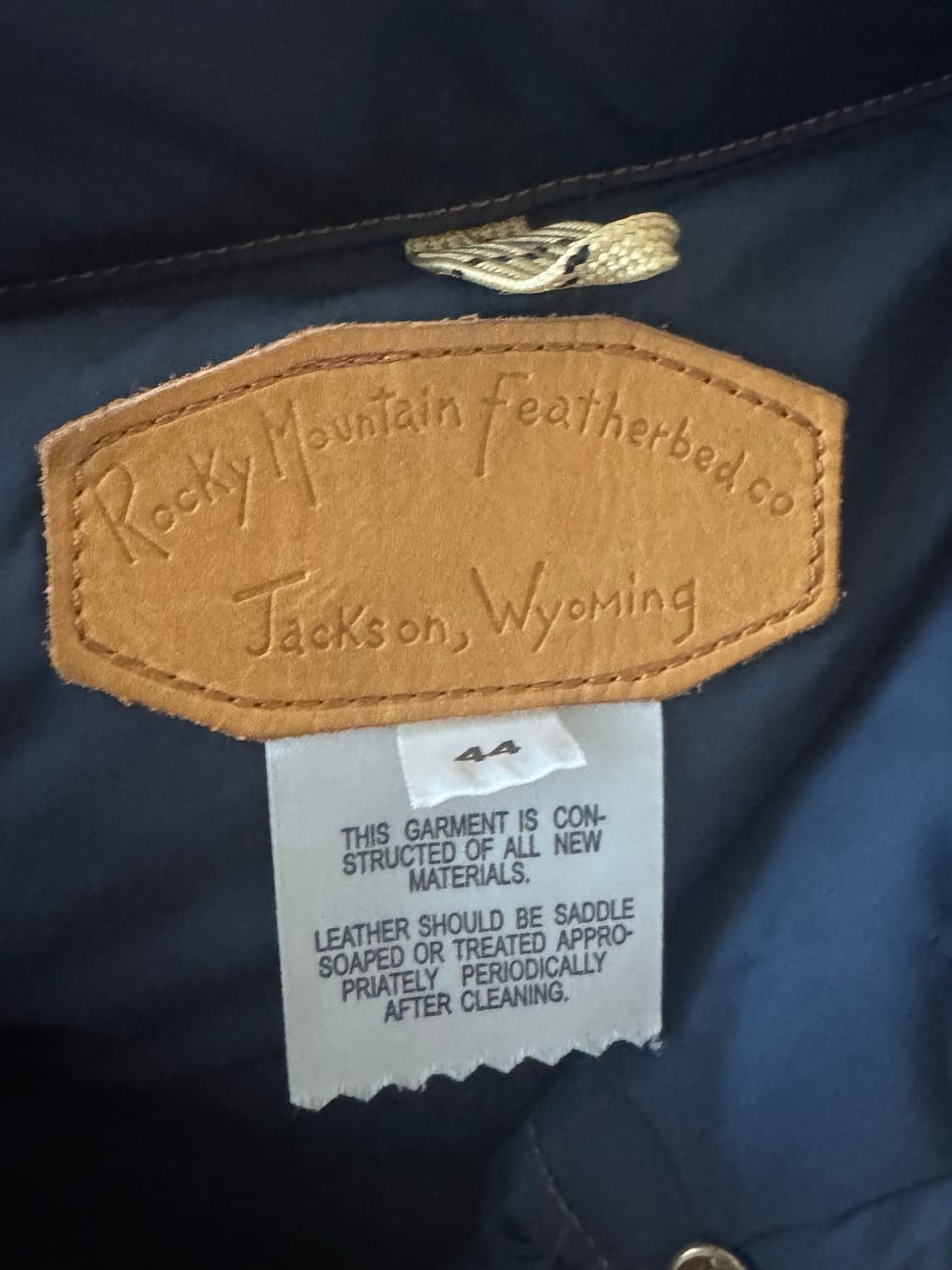 록키마운킨 페더베드 다운자켓 머스타드 상품이미지2