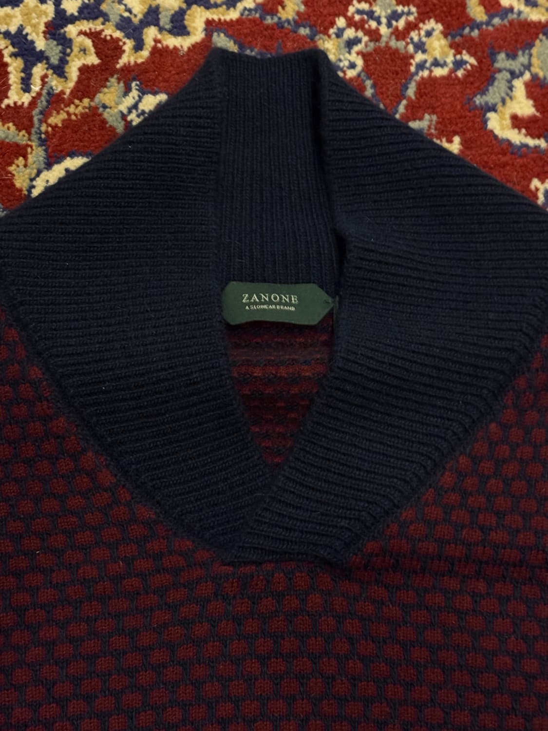 Zanone 자노네 앙고라 울 숄카라 니트 상품이미지2