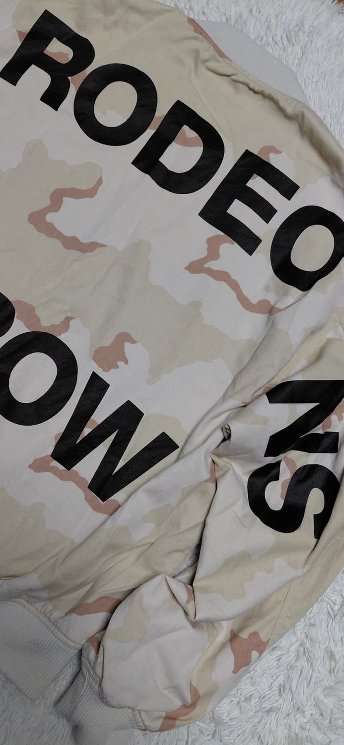 RODEO CROWNS 카모 봄버 자켓 L 상품이미지5