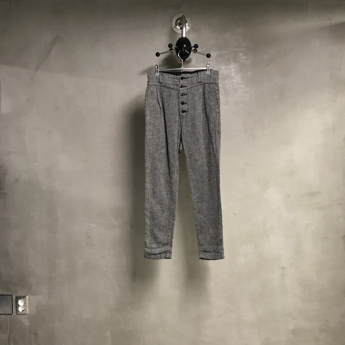 ZUCCA 주카 그레이 슬랙스 S(W) 상품이미지1