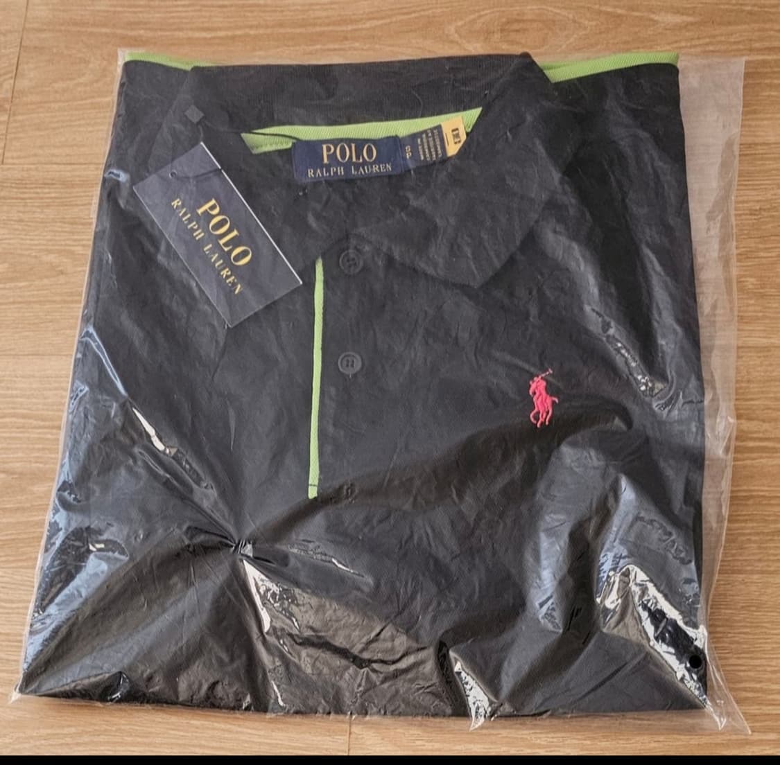 폴로랄프로렌골프웨어 반팔카라티셔츠 블랙 S신제품미개봉 상품이미지1