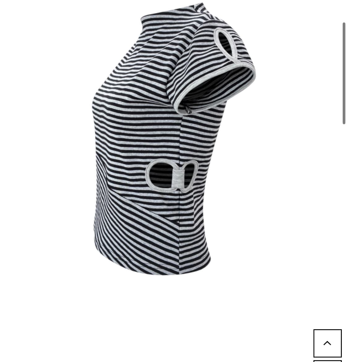 ARC STRIPE TOP (BLACK) 상품이미지2