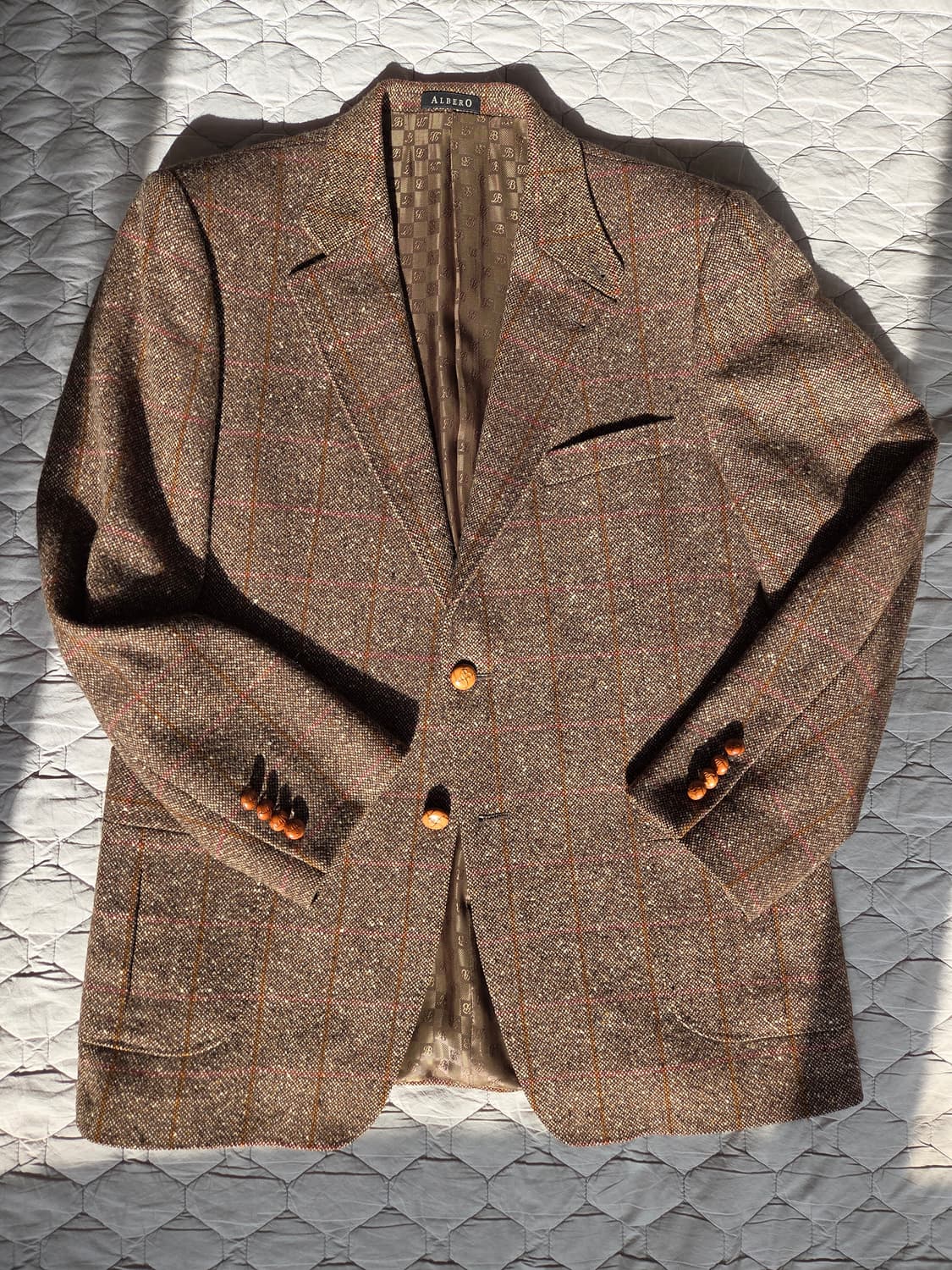 까를로바르베라 마에스트로 알베로 울캐시 자켓(콤비마이) 100L사이즈판매 상품이미지1