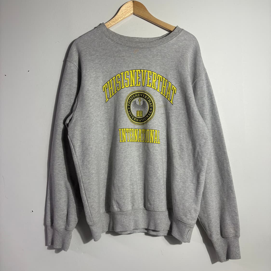 디스이즈네버댓 로고 맨투맨 스웨트셔츠 (무료배송) 상품이미지1