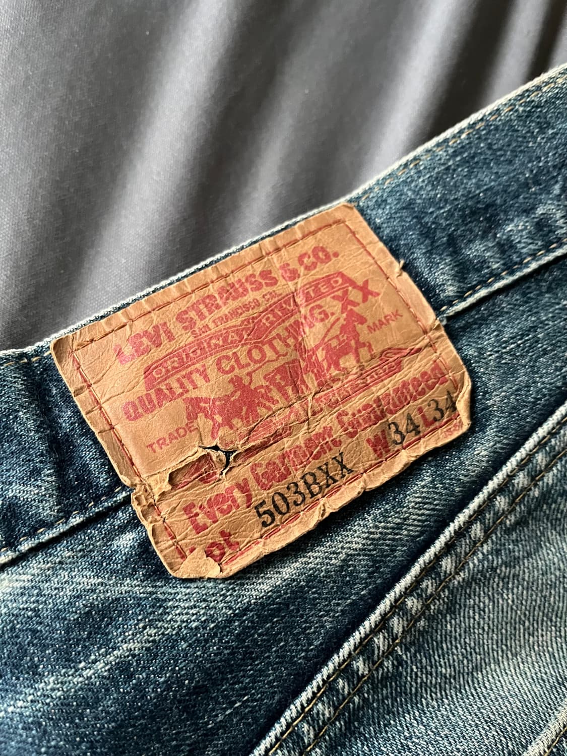 리바이스 503b xx 34size 상품이미지4