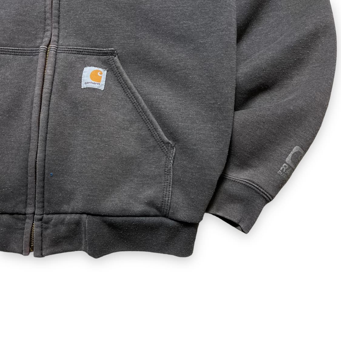 칼하트 그레이 써멀 후드집업 상품이미지4