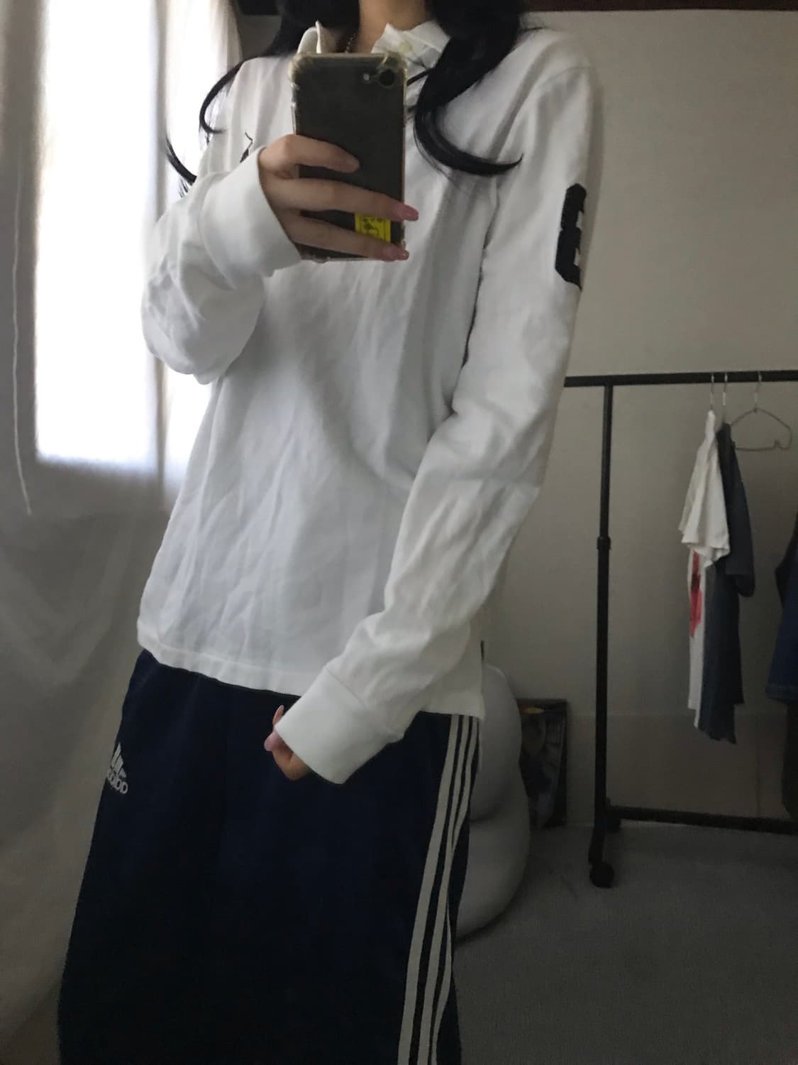 폴로 흰검 빅포니 티셔츠 상품이미지7