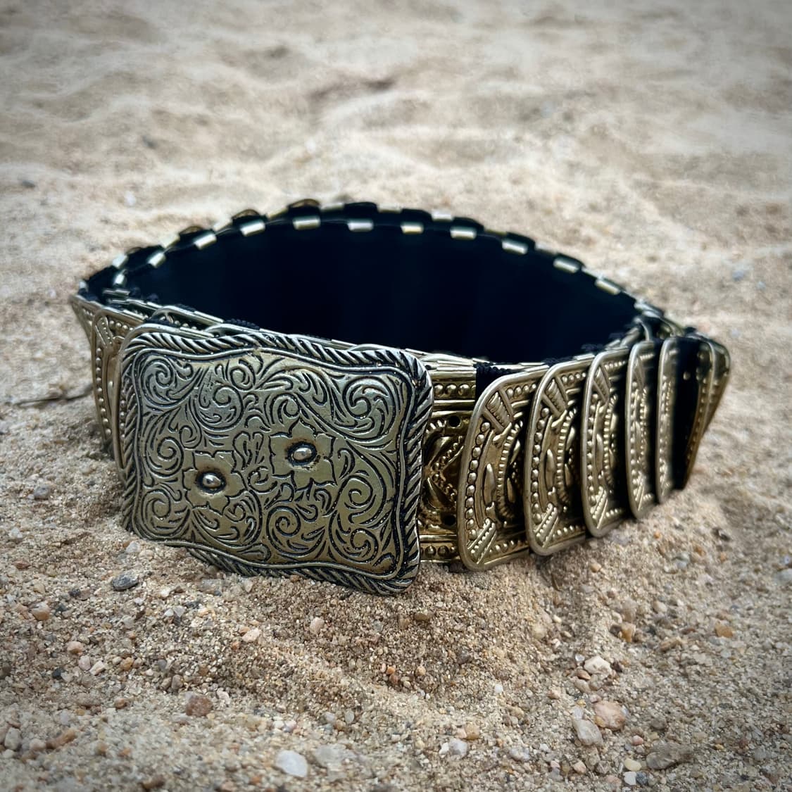 에스닉 메탈 플레이트 벨트 상품이미지6