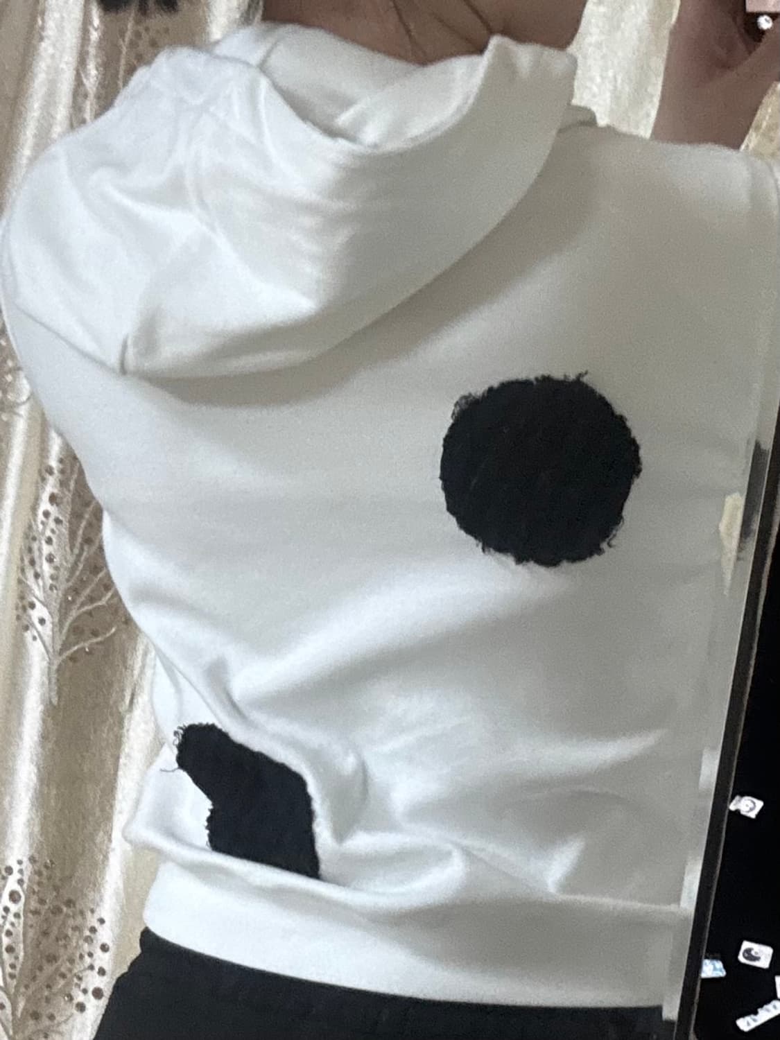 뉴뉴 반팔 퍼프 후드티 상품이미지2