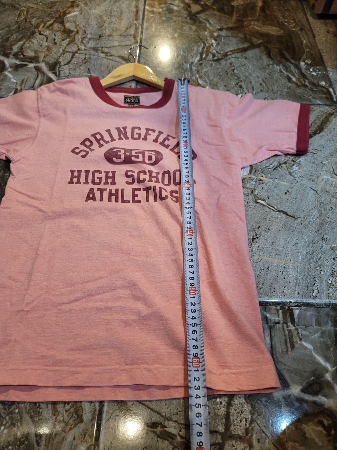 리얼맥코이 반팔 링거 티셔츠 핑크/민트 2장 일괄 상품이미지10