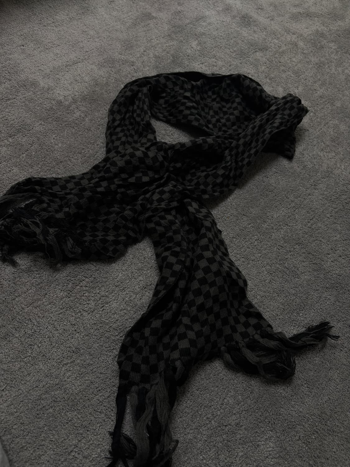 Vintage minimal grunge mood scarf 상품이미지3
