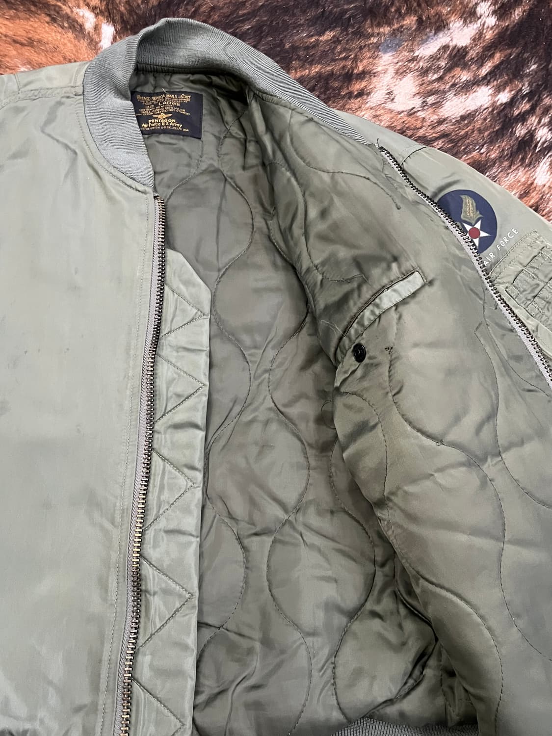 US AIR FORCE MA-1 상품이미지9