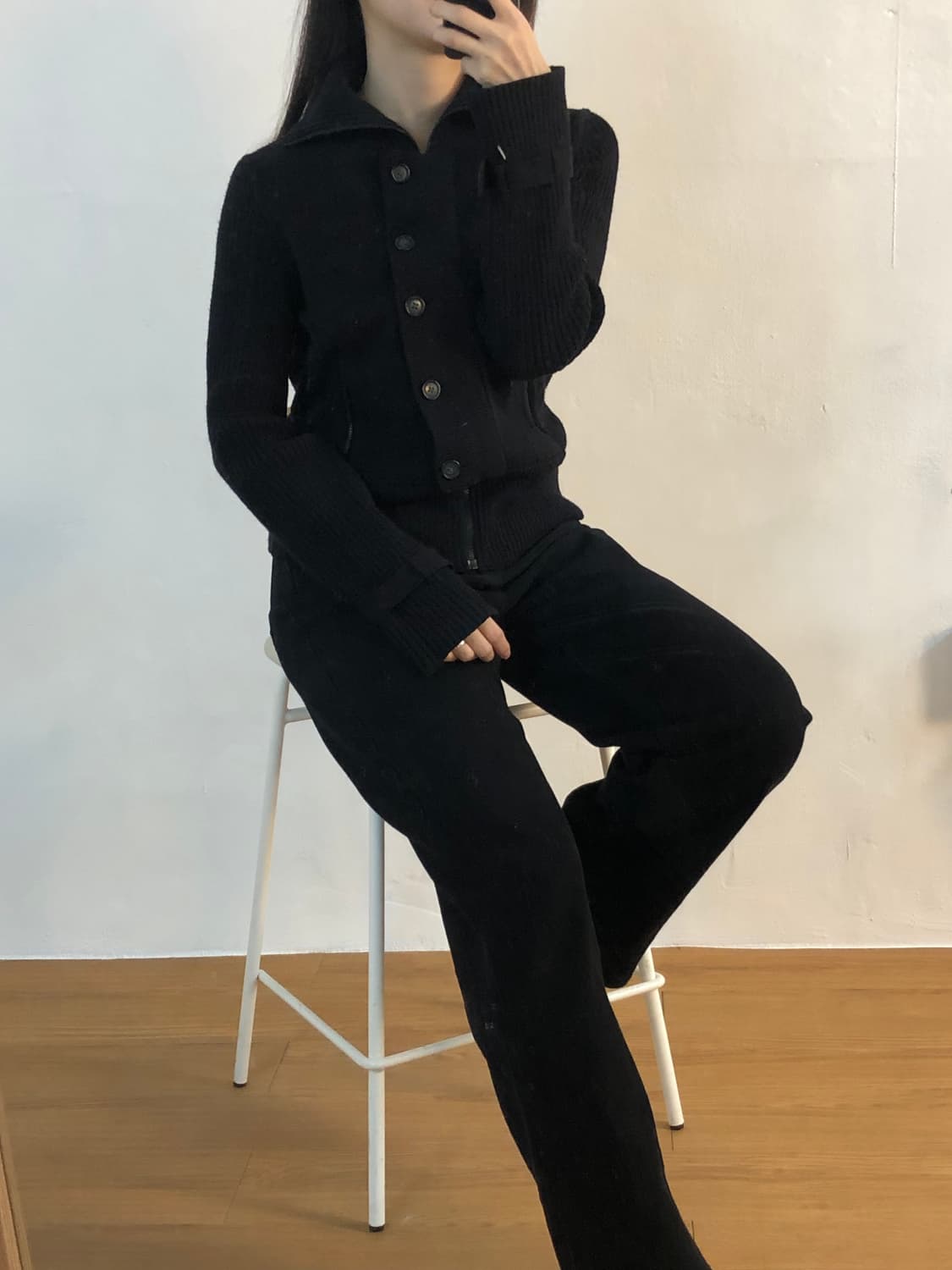 알마니 익스체인지 니트 집 상품이미지3