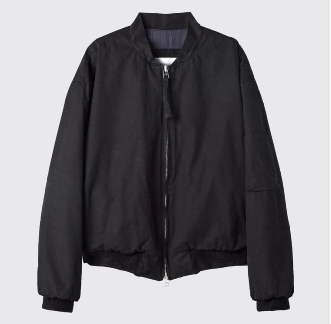 해칭룸 헤비 플라이트 자켓 블랙 2사이즈  상품이미지1