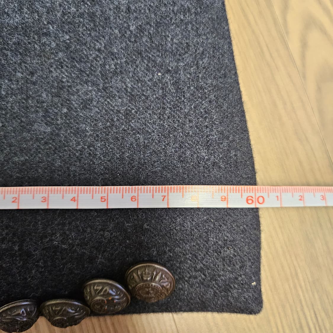 타임옴므(TIME) 더블 코트 차콜 그레이 상품이미지8