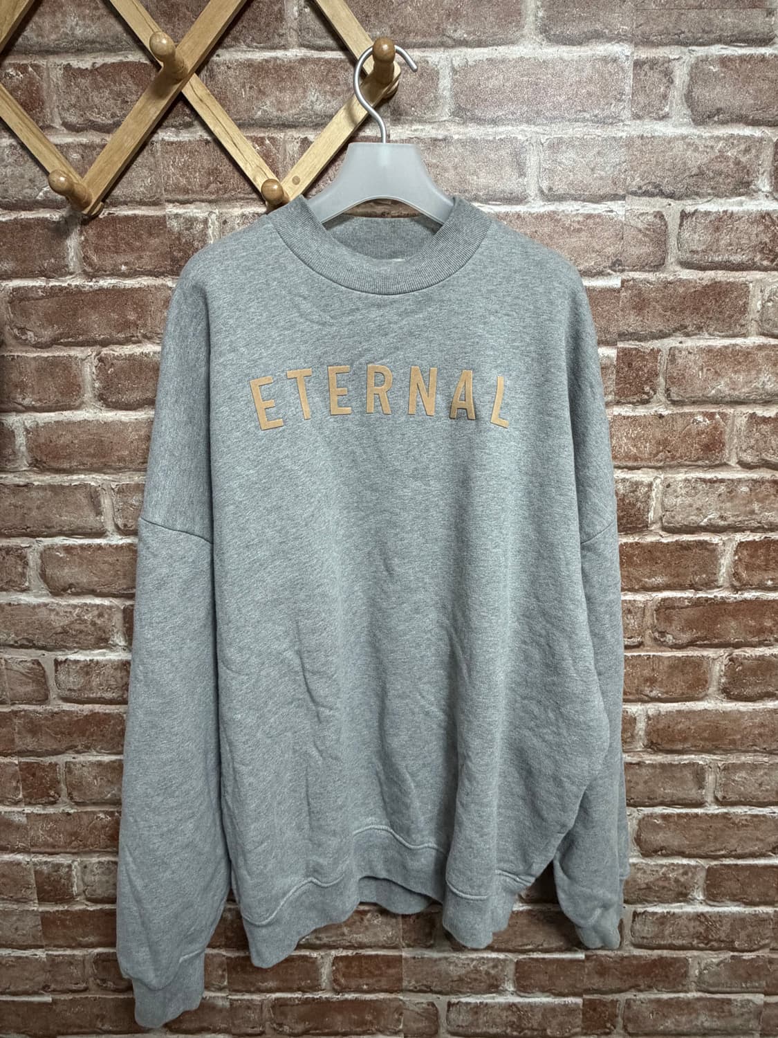 [겨울한정]피어오브갓 이터널 플리스 맨투맨 M 상품이미지1