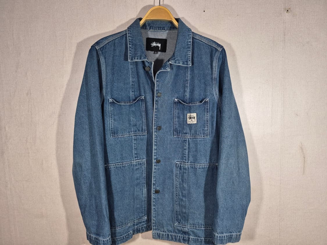 Stussy 스투시 초어 데님 셔츠( XL) 상품이미지1
