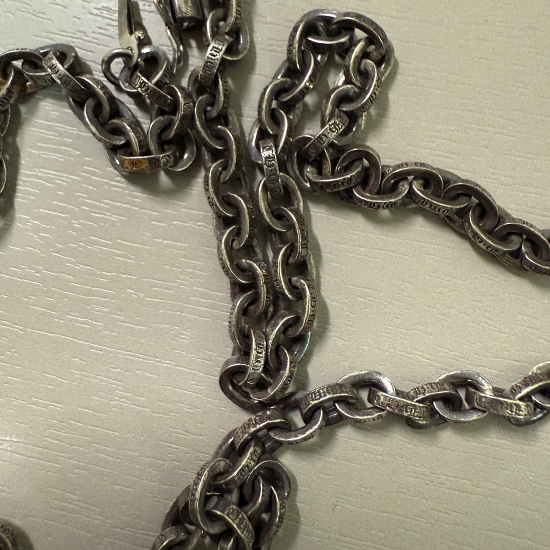 크롬하츠 페이퍼체인20인치 새상품 상품이미지3