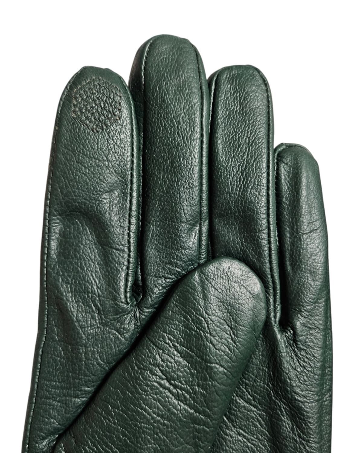 (정품) 헤지스 여성 양가죽 스마트터치 장갑 (딥그린/A급) 상품이미지4