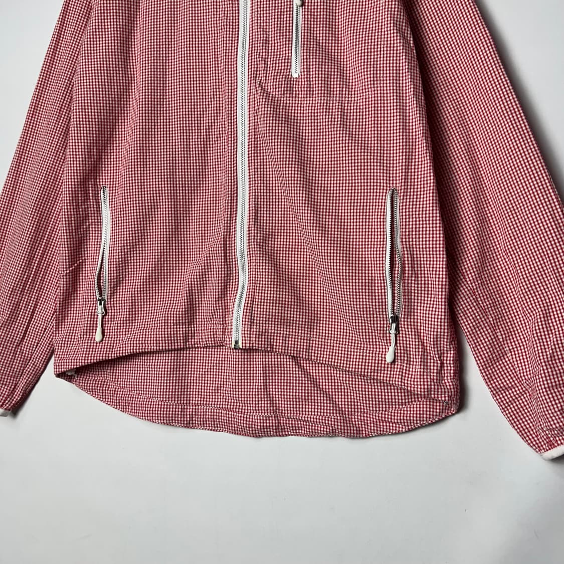 [NIKE] 나이키 깅엄체크 후드 바람막이 상품이미지4