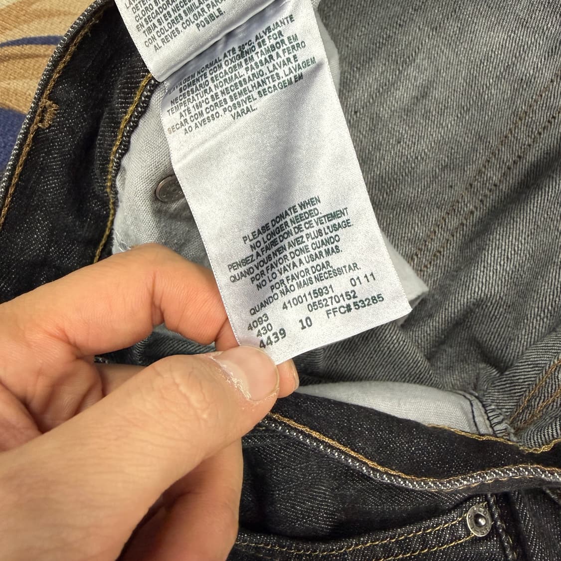 (29)10s 리바이스 527 부츠컷 데님팬츠 상품이미지6