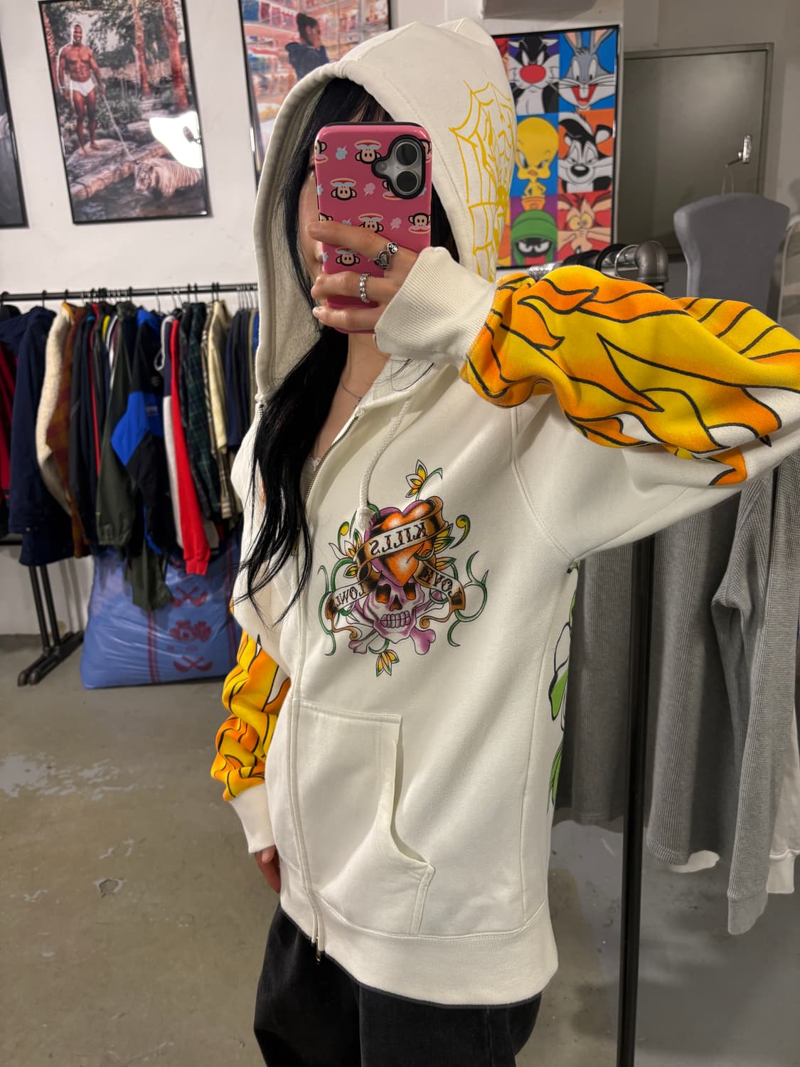 애드하디 후드집업 상품이미지2