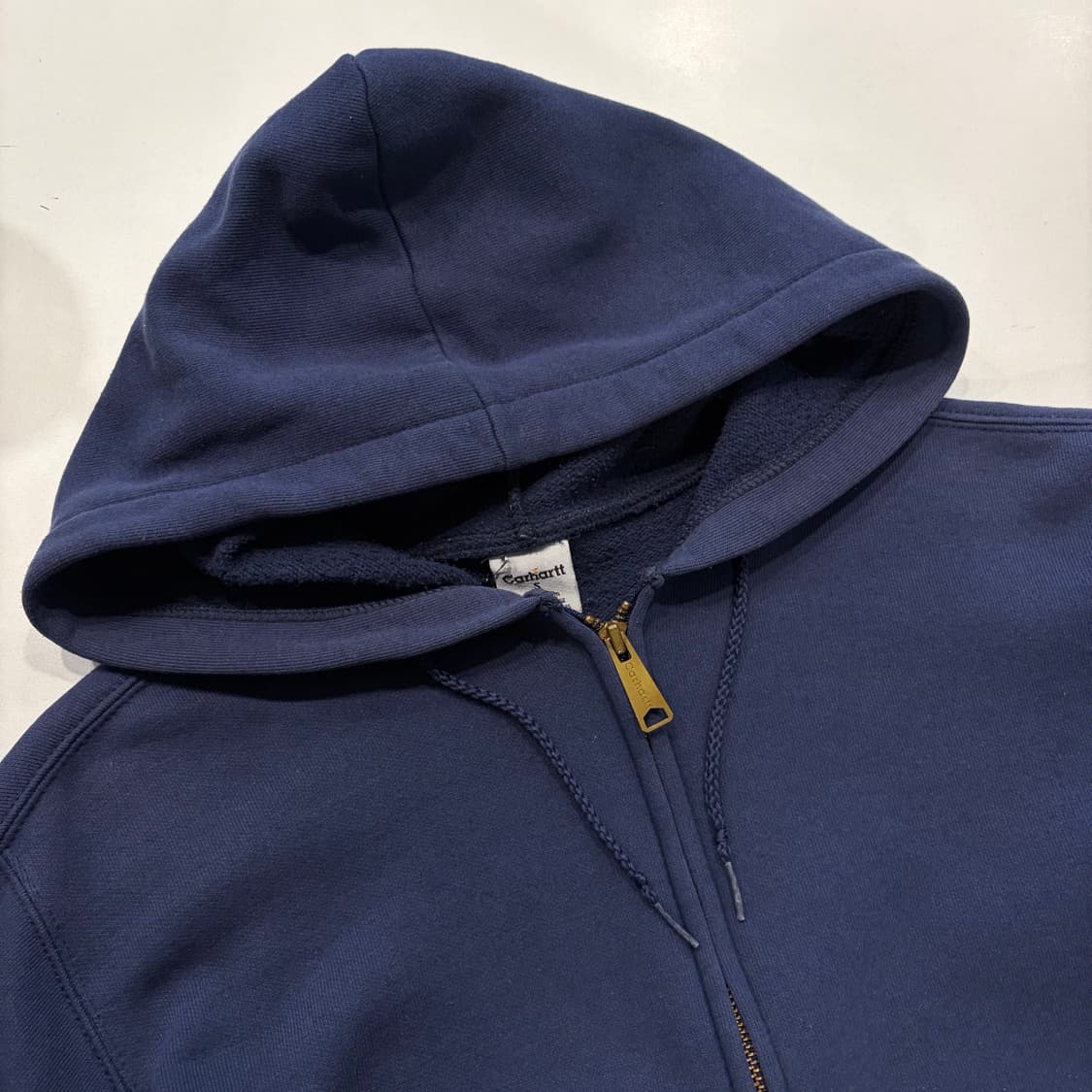 [S] 10s 칼하트 빈티지 네이비 후드 집업 D306 상품이미지3