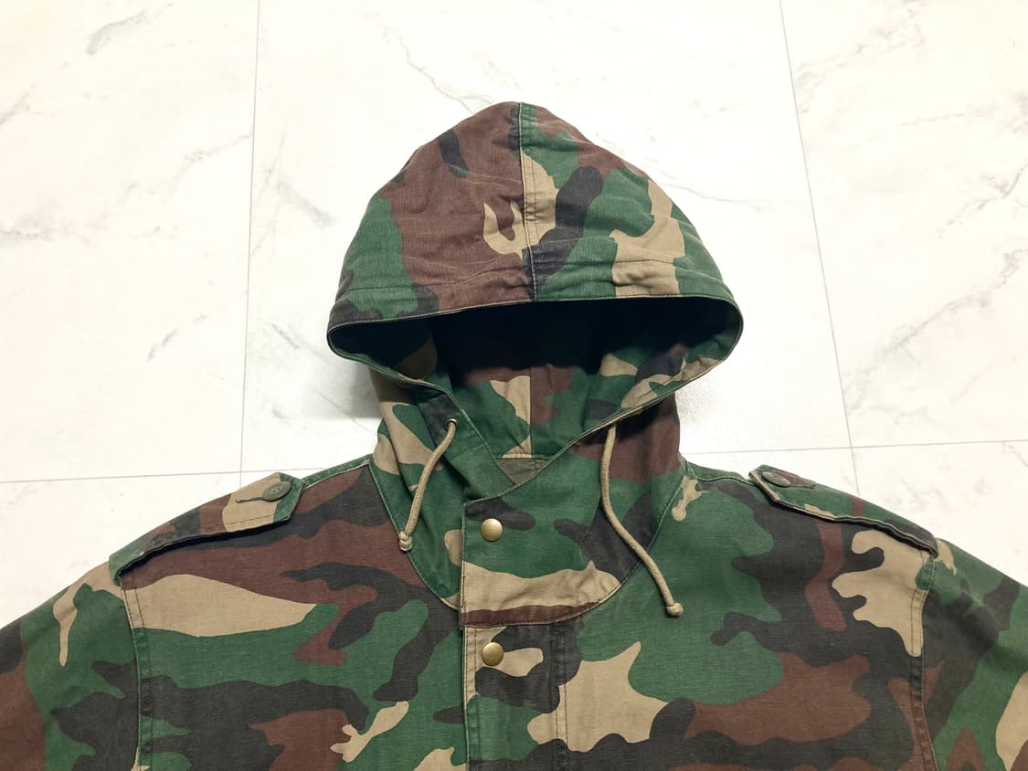 도그하우스 m65 카모 피쉬테일 야상 파카 105-110 상품이미지4