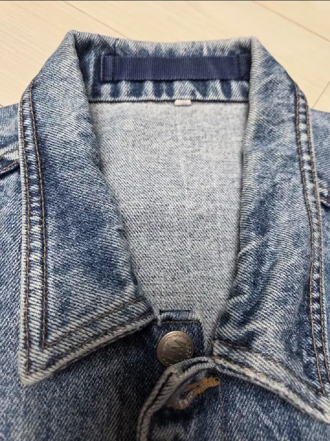빈티지 데님 자켓 상품이미지5