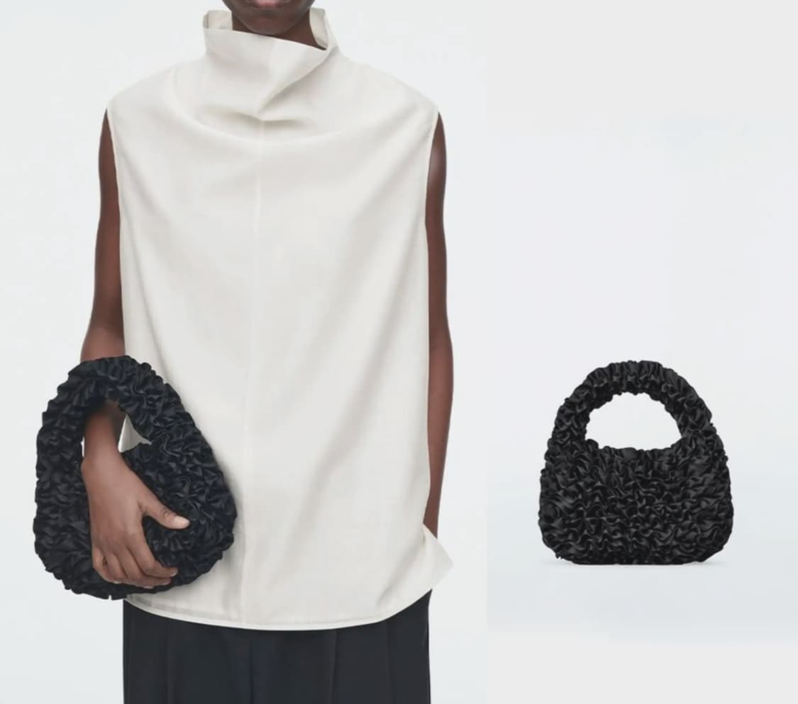 COS 코스 달리아백 미니 블랙 상품이미지1