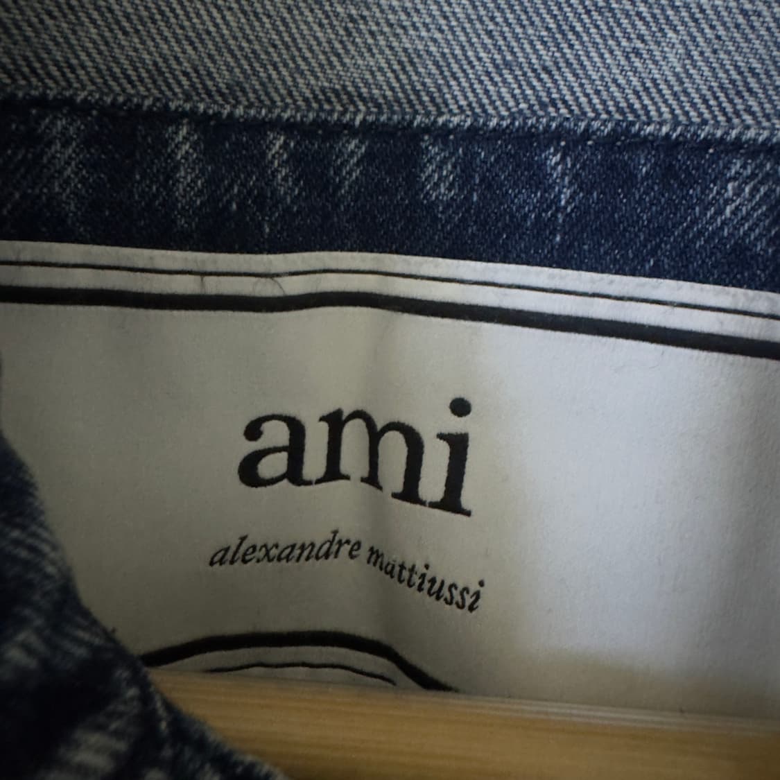 ami아미 데님자켓 M 상품이미지5