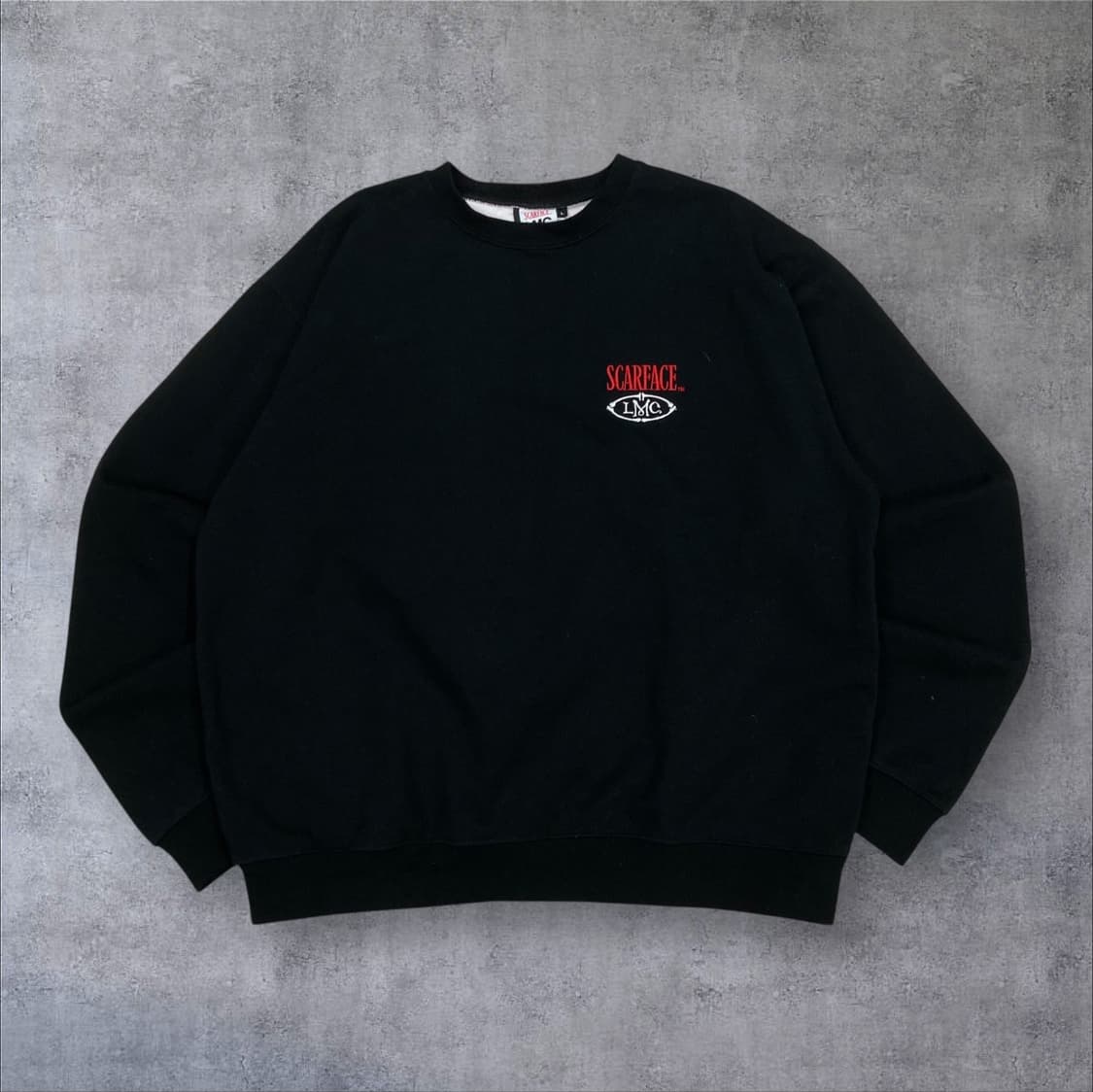 LMC 스카페이스 블랙 컬러 맨투맨 상품이미지2