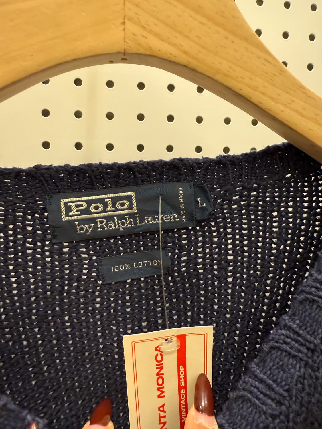 폴로 랄프로렌 브라운 포니 라운드 니트 U1645 상품이미지5