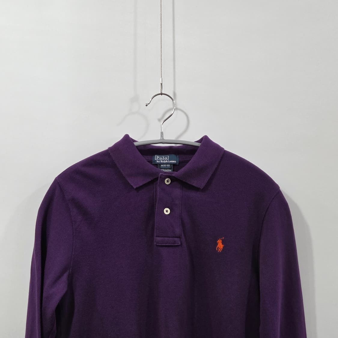 폴로랄프로렌 키즈 피케 카라 롱슬리브 M/10/12  상품이미지2