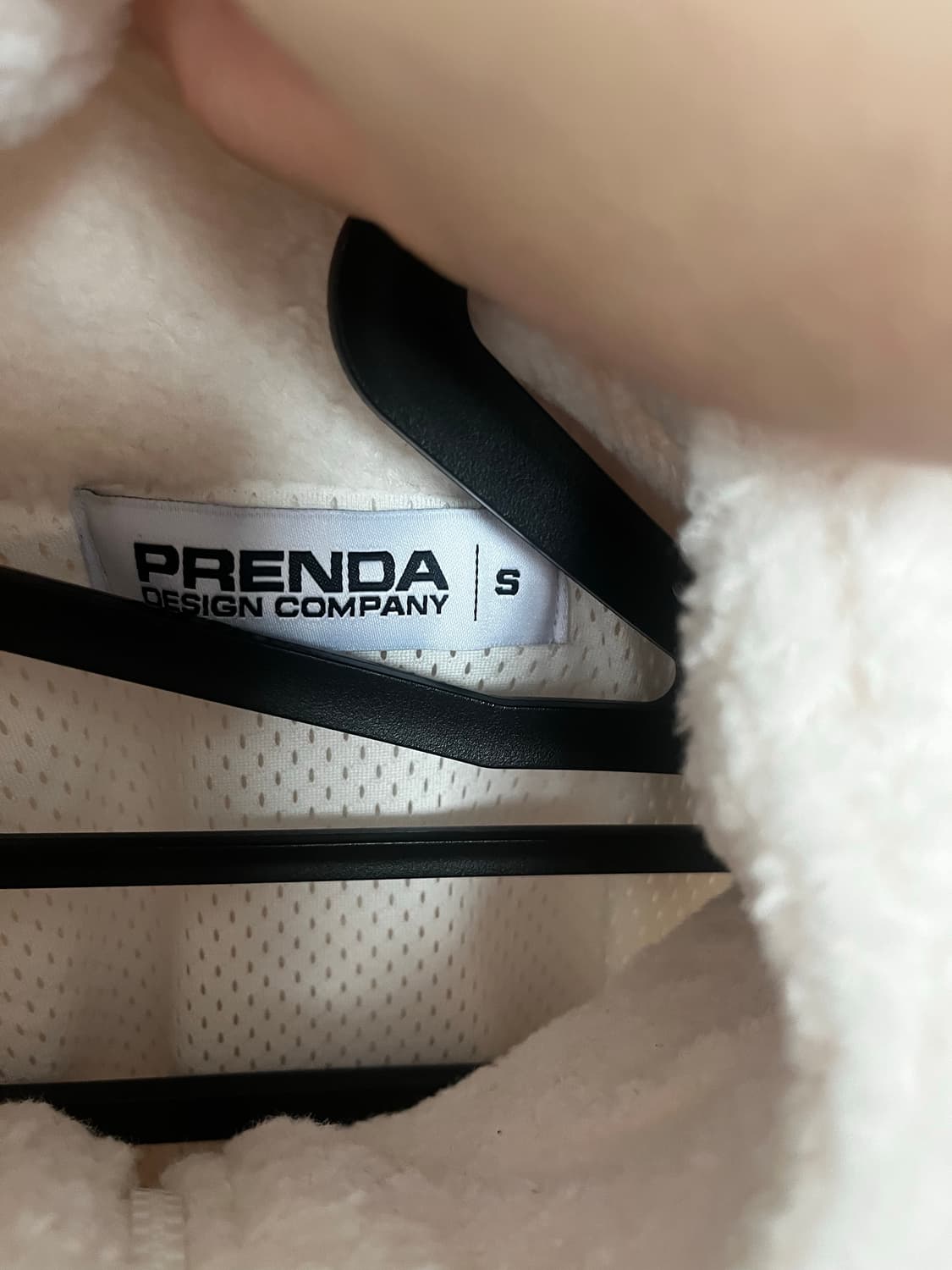 흰곰 프렌다 플리스 집업 상품이미지3