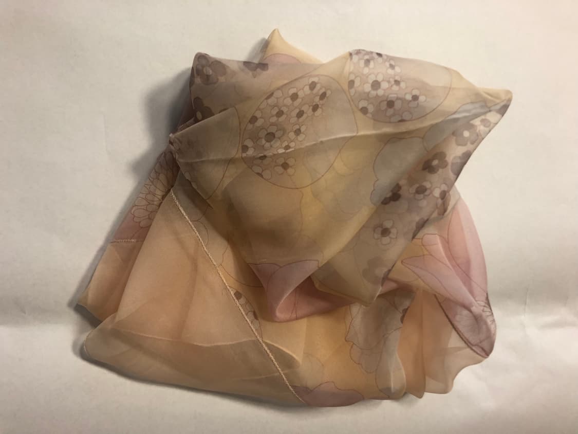 조르지오 아르마니 빈티지 실크 스카프 목도리 상품이미지3