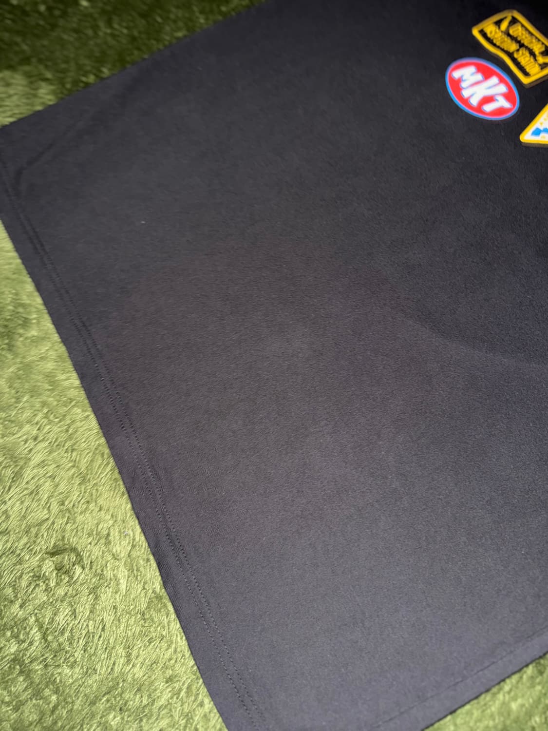 [XL] MARKET 차이나타운 마켓 모터사이클 패치워크 프린트 티셔츠 상품이미지5