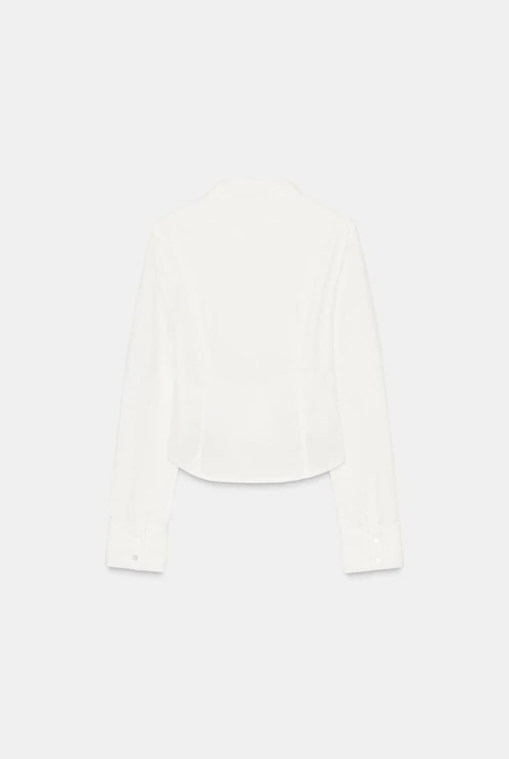 자라 엘라스틱 포플린 셔츠 L 상품이미지5