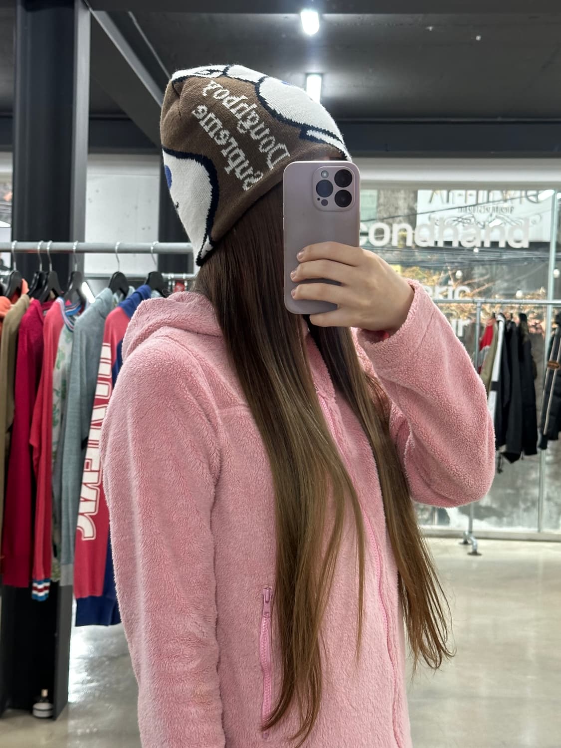 슈프림 도우보이 비니 브라운 상품이미지3